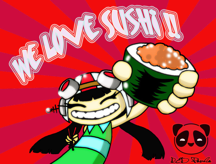 Hanna Loves Sushi TEE