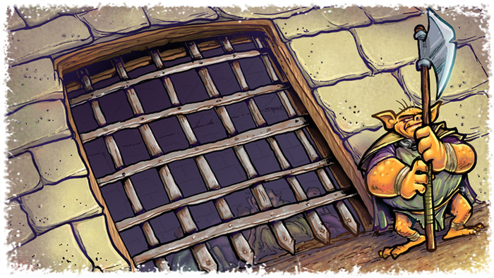 The Prison: The Guardian will hide this room in the dungeon to prevent escape.