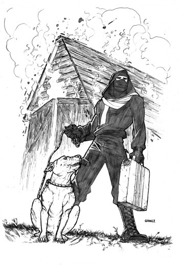Liberator #1 SUPER RARE Pencils-only Variant Kickstarter Exclusive, LTD TO 50 COPIES (by Joel Gomez)