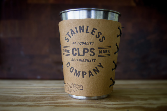 Cup and leather koozie reward.