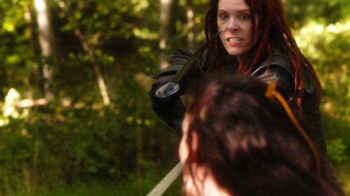 Arabel of the Ebon Spider takes on Brenn, Daughter of Tairol