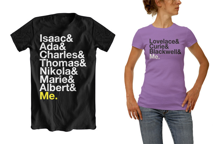 Let the world know: you too are a Science Hero. More swag and images coming soon!