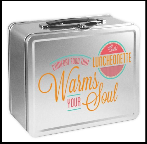 A Linda's Luncheonette lunchbox - Just one of our awesome thank-you gifts!