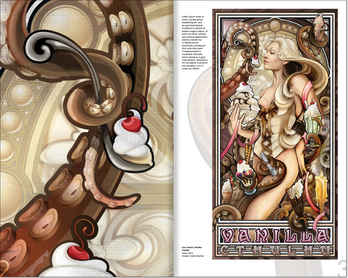 Ice Cream Cthulhu - Vanilla