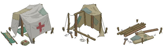 Medical Tent Stages