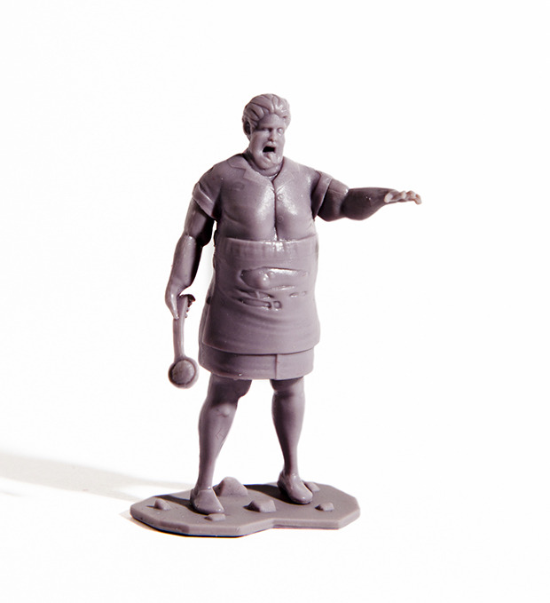 Lunch Lady Zombie Figure