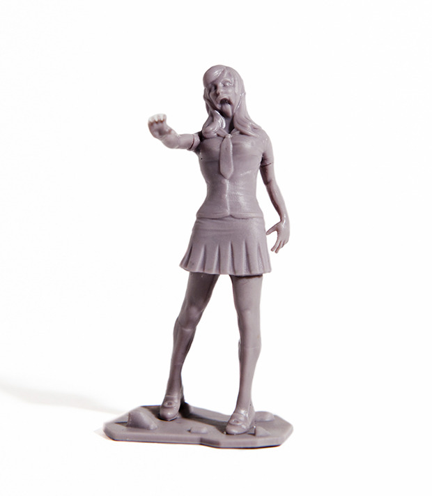 School Girl Zombie Figure