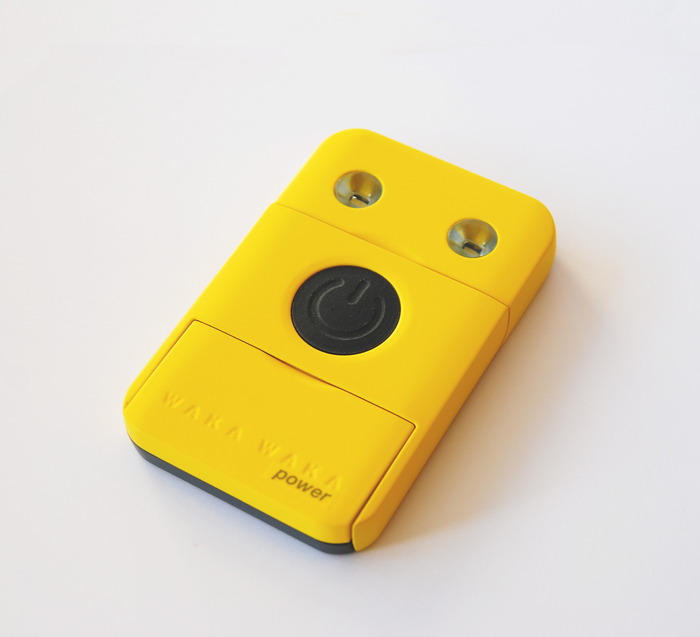 yellow is the WakaWaka signature color (this is a proto)