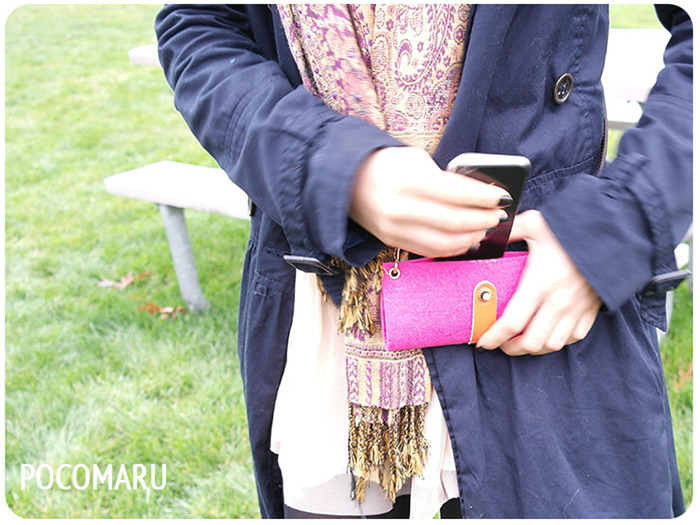 Add your favorite cross-body or wristlet strap for utlimate personalization!