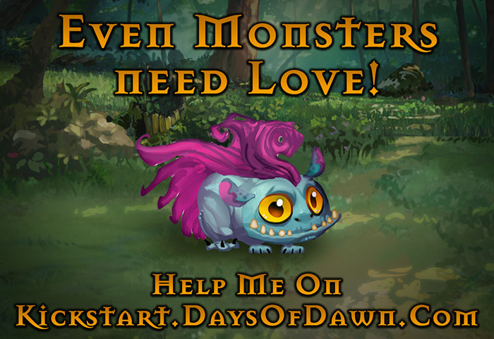 You can support Days of Dawn in getting funded by sending this image to your friends and family. Thank you!