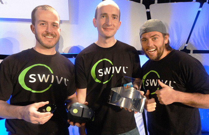 Swivl winning CES award with ShayCarl