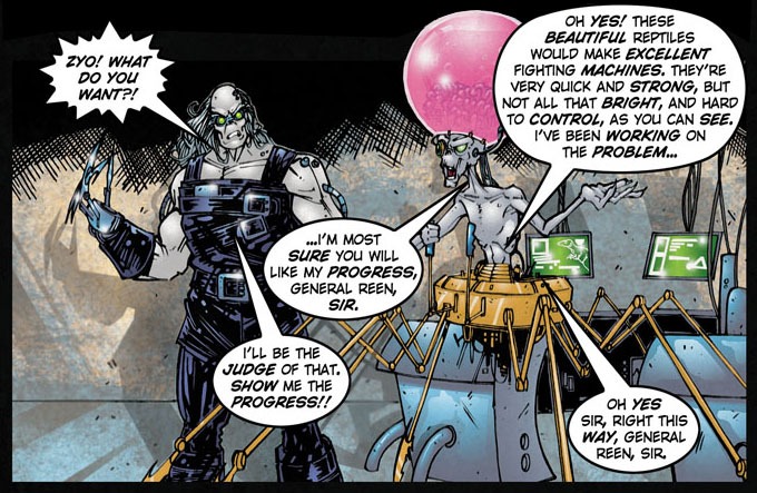 Insane Mad Scientists...