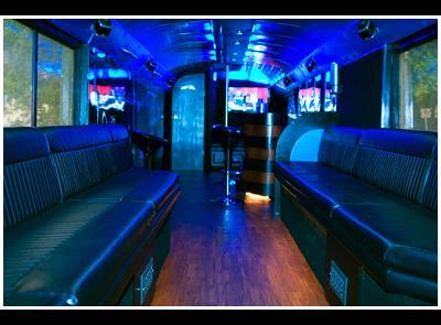 Inside Party Bus