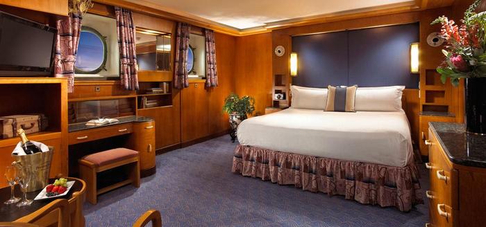 Queen Mary Hotel Room