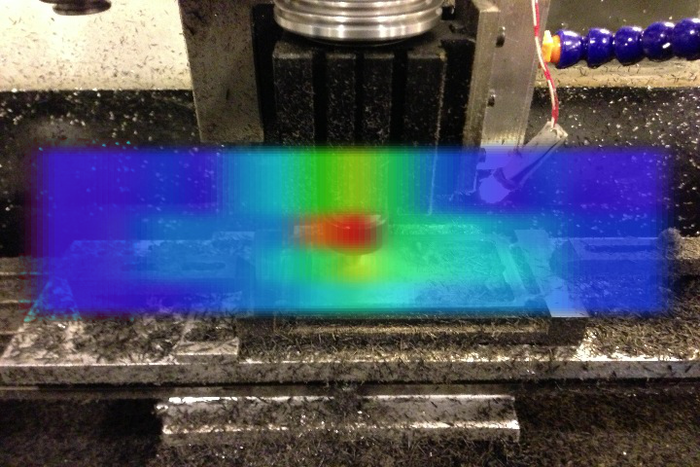 The spindle on the Mill is hot.