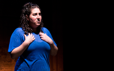 Caroline Rothstein in faith, Culture Project's Women Center Stage 2012 Festival. Winner, Outstanding Overall Production of a Solo Show, 2012 Planet Connections Theater Festivity.