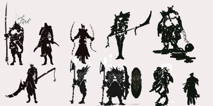 Shadow creatures (Walter Carter)
