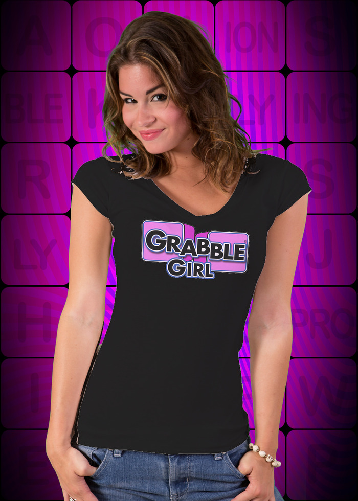 Grabble Girl Black T-Shirt
