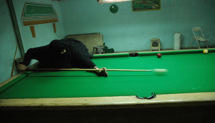 Playing Pool, Yemen
