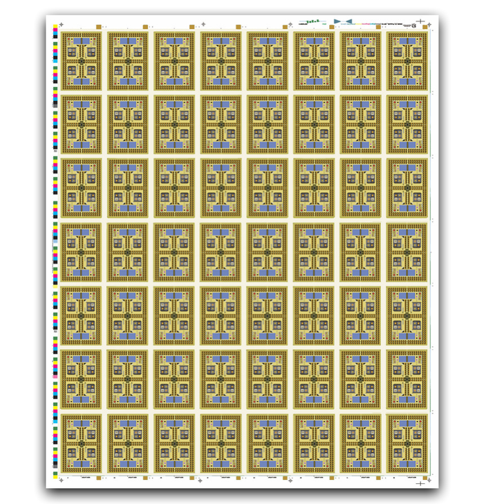 Gold Deck Uncut Sheet