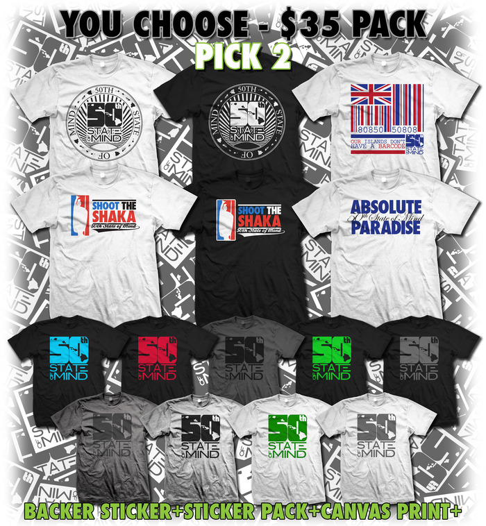 You Choose - $35 Package (WOMEN'S LOGO TEE'S INCLUDED)