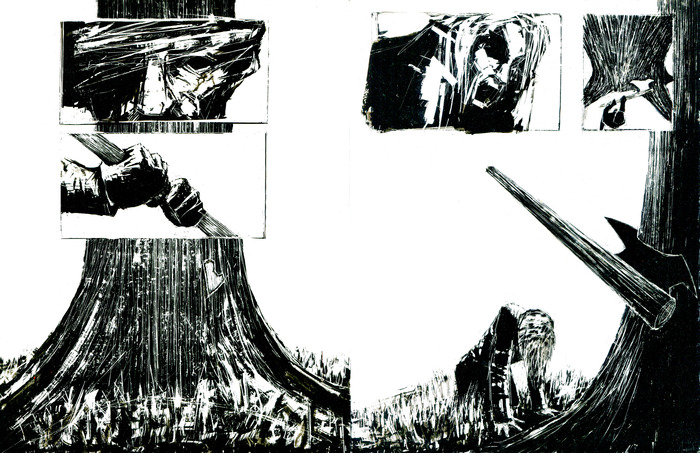 Preview from the first act of the GRAPHIC NOVEL.