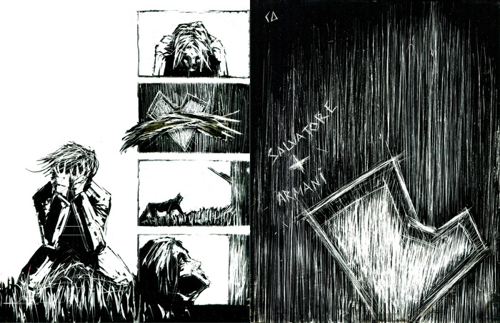 Preview from the first act of the GRAPHIC NOVEL.