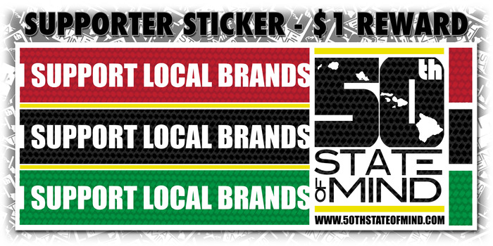 Supporter Sticker - $1 Package