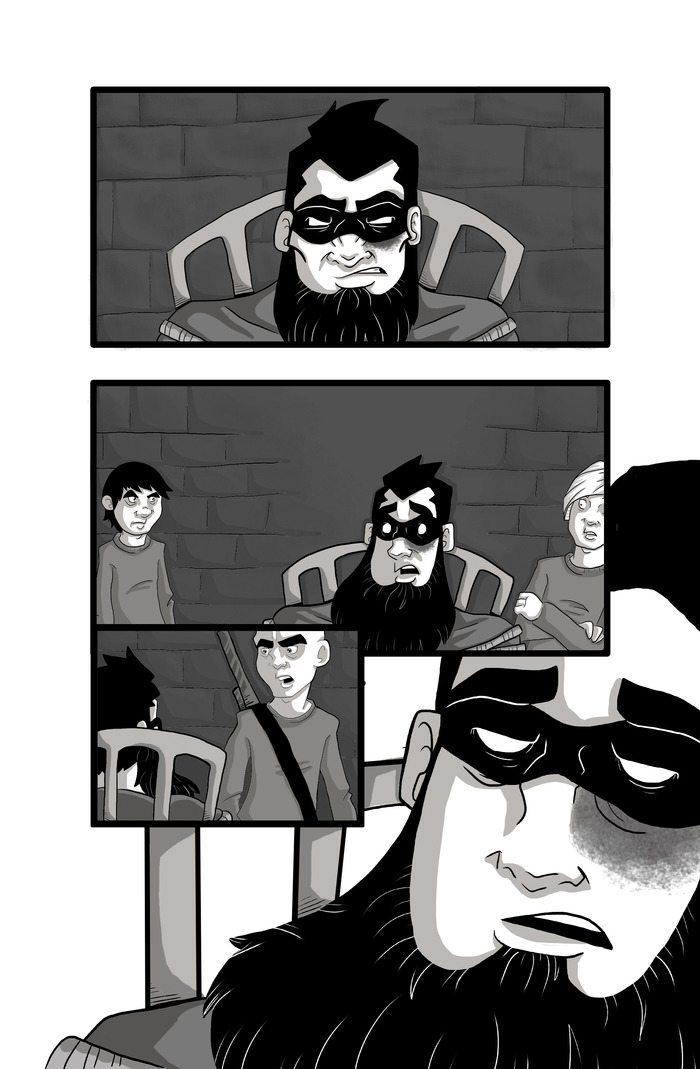 A sample page from the comic (work in progress)