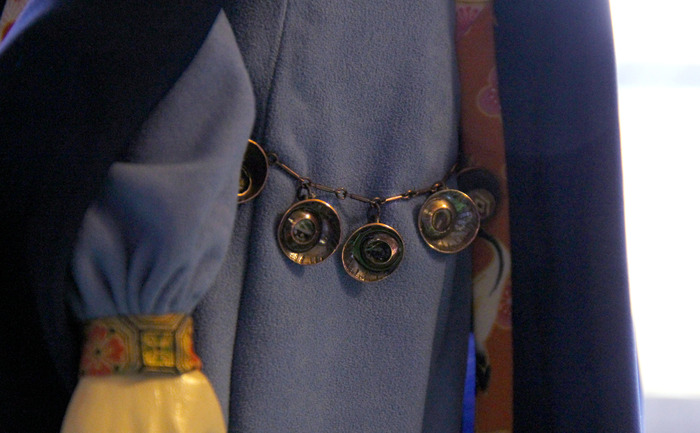 Handmade "Origami" jewelry belt by Chloe