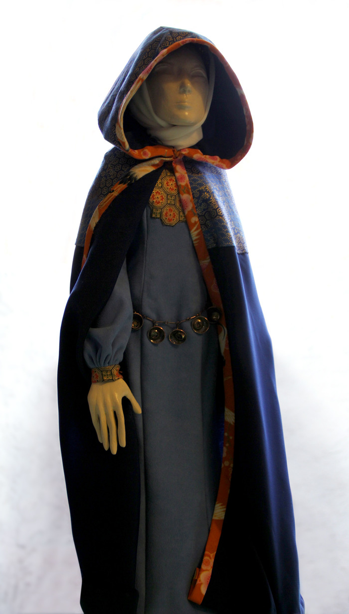Sky costume hand-stitched by Ayumi