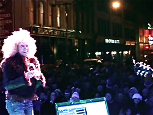 Thats Right !!! ......20,000+ at the Superbowl Village in Indy!!!!