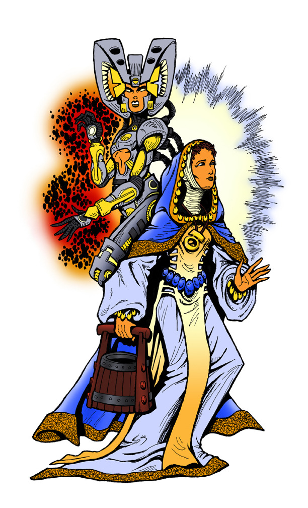 Two Sides of Sky: Maiden & Goddess