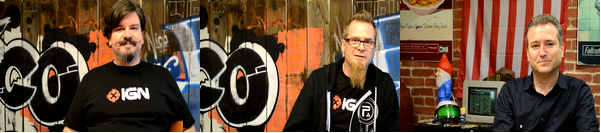 Talmedge Blevins (VP of Games Content), Casey Lynch (Editor-in-Chief), Peer Schneider (Executive VP and Publisher) - IGN, Ent.