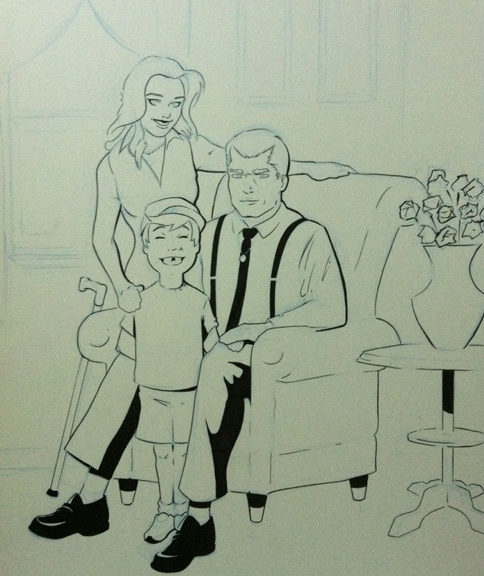 What could possibly come between this happy family???