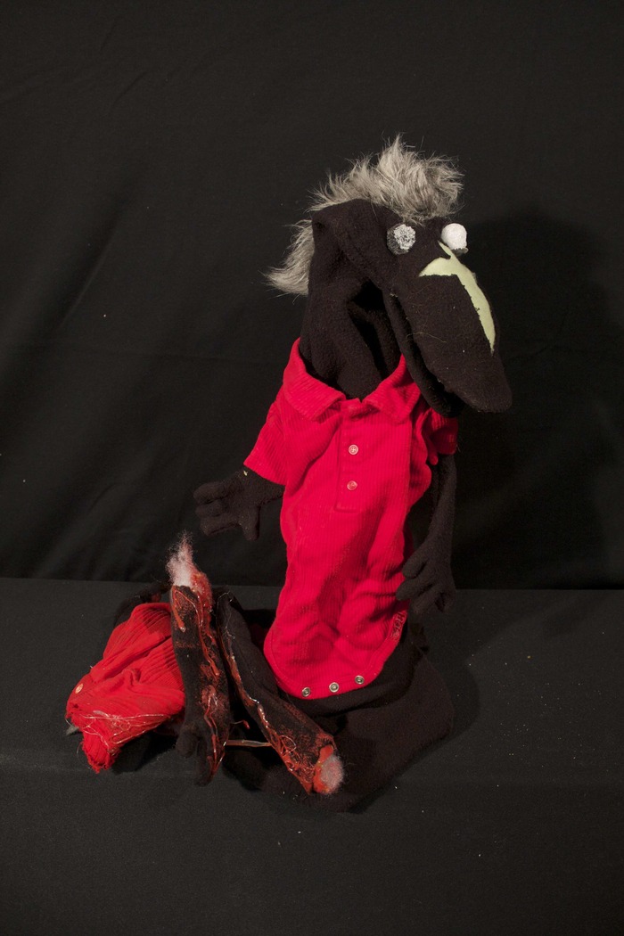 Paxton (Comes with extra parts) - Always the pessimist, Paxton nearly made it. When he went, he went in pieces.