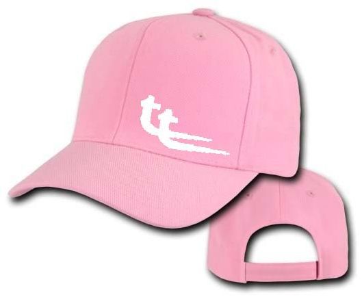 Baseball pink w white