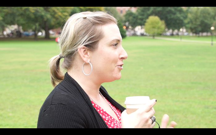 "Come to dinner with John and me. Most people think it's John and I. Everybody wants to say I...." - Bethany Luty, Training Developer