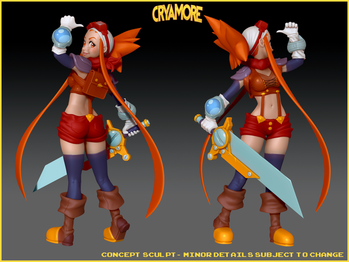 Esmyrelda Maximus Concept Sculpt