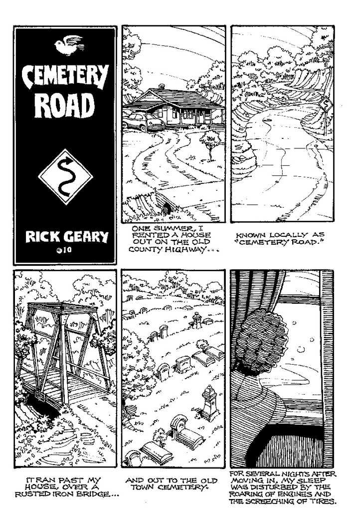 Cemetery Road by Rick Geary