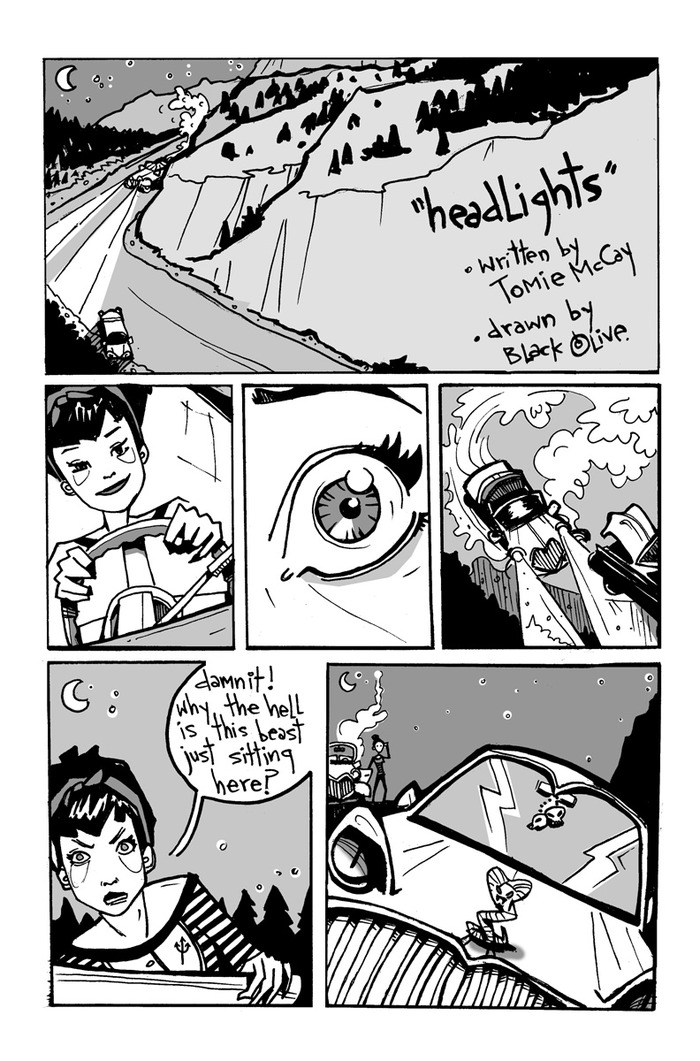 Headlights by Black Olive and Tomie McKay