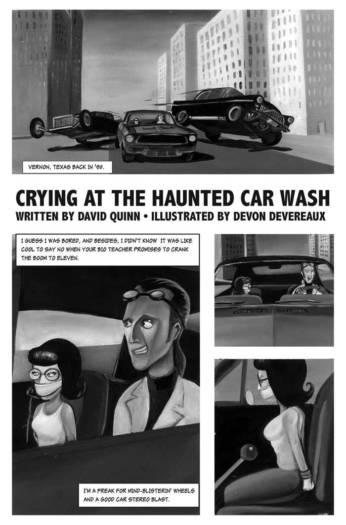 Crying at the Haunted Car Wash by David Quinn and Devon Devereaux