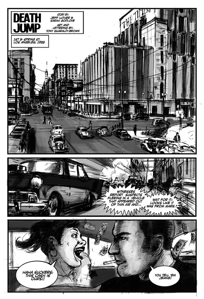 Death Jump by Jeff Luther, Sarah Godlove and Tony Guarlidi-Brown