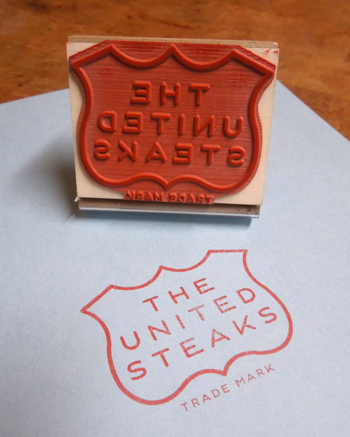 Fancy rubber stamp!