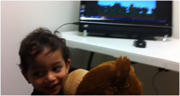 Child playing