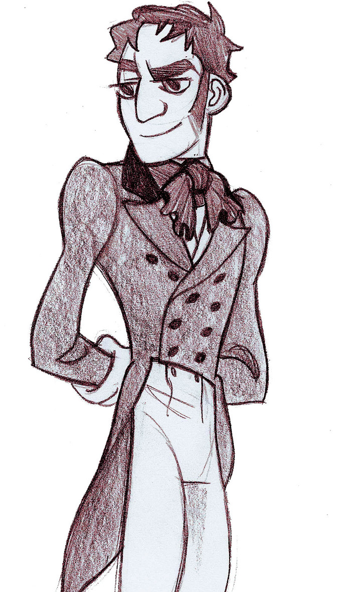 John, one of the suitors.