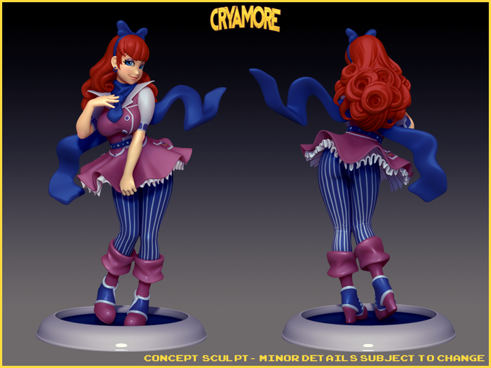 Bliss Barson Concept Sculpt
