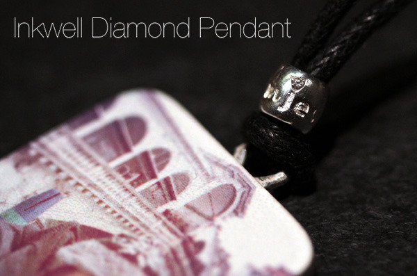 Inkwell Diamond Pendant