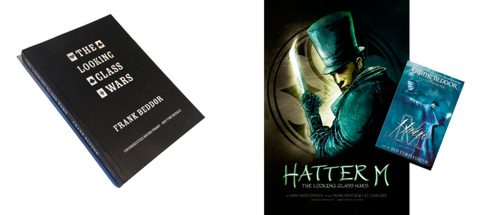 Rare, uncorrected advanced reader's edition of LGW in WHEEL OF FATE and poster and out-of-print hardcover signed by Ben Templesmith in A STEP BEYOND
