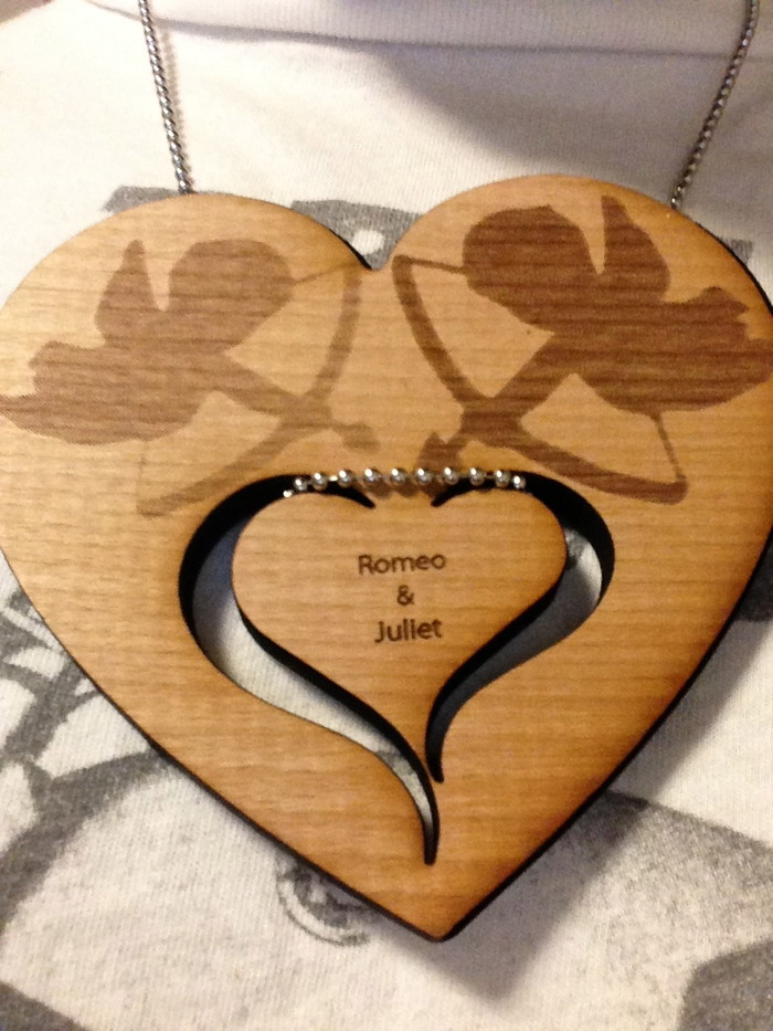 You could even thread a chain necklace and wear it but we don’t recommend you do that (its heavy!).